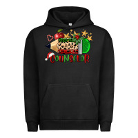 Pigment Black christmas counselor pencil Urban Hoodie - FaDigitalArtStudio