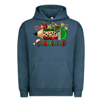 Pigment Midnight Navy christmas counselor pencil Urban Hoodie - FaDigitalArtStudio