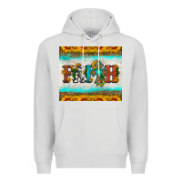 Dove Grey faith cross and sunflower tumbler Premium Hoodie - HRA Design Shop