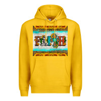 Lemon faith cross and sunflower tumbler Premium Hoodie - HRA Design Shop