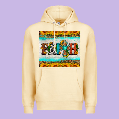 Faith Cross And Sunflower Tumbler Premium Hoodie Designed By Hra Design Shop
