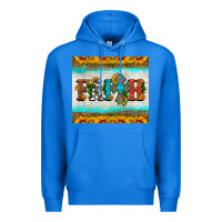 True Royal faith cross and sunflower tumbler Premium Hoodie - HRA Design Shop