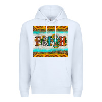 White faith cross and sunflower tumbler Premium Hoodie - HRA Design Shop