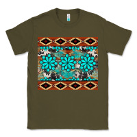 Army Green gemstone tumbler Classic Tee - BarkalooDesign