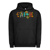 Pigment Black faith with cross and sunflower Urban Hoodie - HRA Design Shop
