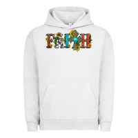 Pigment Lunar Rock faith with cross and sunflower Urban Hoodie - HRA Design Shop
