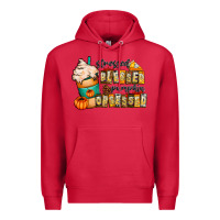 Cardinal stressed blessed pumpkin obsessed Premium Hoodie - CowhideDigitalArt