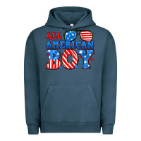 Pigment Midnight Navy All American boy Urban Hoodie - Neo Western