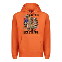 Carrot America the beautiful 4th of july Premium Hoodie - CowGirlArtShop