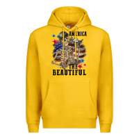 Lemon America the beautiful 4th of july Premium Hoodie - CowGirlArtShop