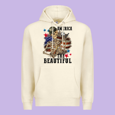 America The Beautiful 4th Of July Premium Hoodie Designed By Cowgirlartshop