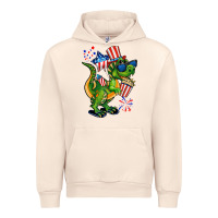 Sandshell 4th of July T-Rex Urban Hoodie - CowGirlArtShop