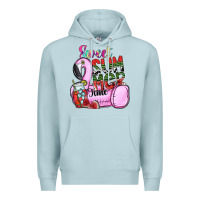 Blue Mist sweet summer time Premium Hoodie - SublimationCraftShop