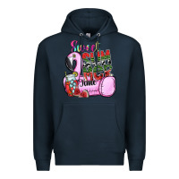 Navy sweet summer time Premium Hoodie - SublimationCraftShop