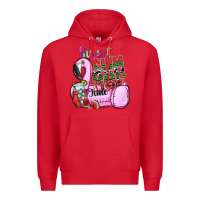 Red sweet summer time Premium Hoodie - SublimationCraftShop