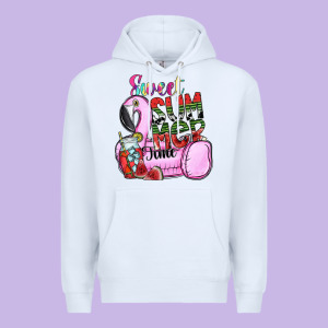 Sweet Summer Time Premium Hoodie Designed By Sublimationcraftshop