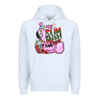 White sweet summer time Premium Hoodie - SublimationCraftShop