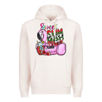 Pale Pink sweet summer time Premium Hoodie - SublimationCraftShop