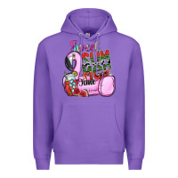 Purple sweet summer time Premium Hoodie - SublimationCraftShop