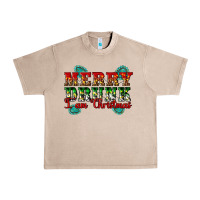 French Oak Merry Drink I Am Christmas Urban Heavy Tee - Artiststas
