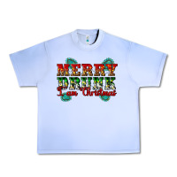 Grape Ice Merry Drink I Am Christmas Urban Heavy Tee - Artiststas