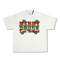 Pistachio Merry Drink I Am Christmas Urban Heavy Tee - Artiststas