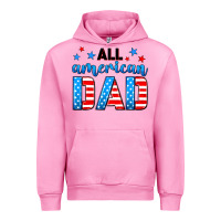 Fuchsia Pink All American dad Urban Hoodie - Neo Western