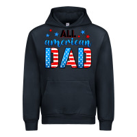 Navy All American dad Urban Hoodie - Neo Western