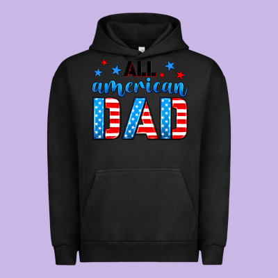 All American Dad Urban Hoodie Designed By Neo Western