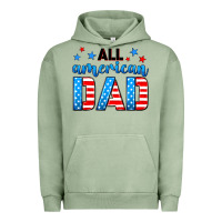 Pigment Oil Green All American dad Urban Hoodie - Neo Western