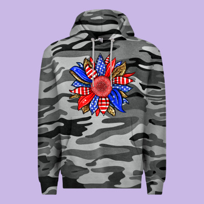 America Sunflower Premium Hoodie Designed By Neo Western