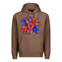 Chestnut America sunflower Premium Hoodie - Neo Western
