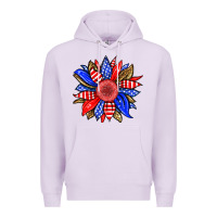 Lilac America sunflower Premium Hoodie - Neo Western