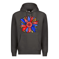 Smoke America sunflower Premium Hoodie - Neo Western