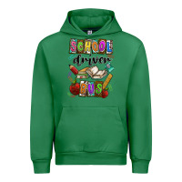 Emerald School driver bus Urban Hoodie - CowhideDigitalArt