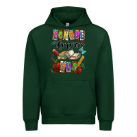 Foreset Green School driver bus Urban Hoodie - CowhideDigitalArt