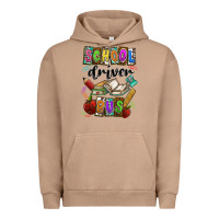 Pigment Burro School driver bus Urban Hoodie - CowhideDigitalArt