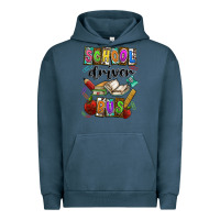 Pigment Midnight Navy School driver bus Urban Hoodie - CowhideDigitalArt