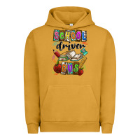 Pigment Peanut Butter School driver bus Urban Hoodie - CowhideDigitalArt