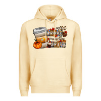 Pina Colada wild about pumpkin spice Premium Hoodie - CowhideDigitalArt