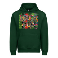 Foreset Green beach bum Urban Hoodie - SublimationCraftShop