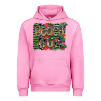 Fuchsia Pink beach bum Urban Hoodie - SublimationCraftShop