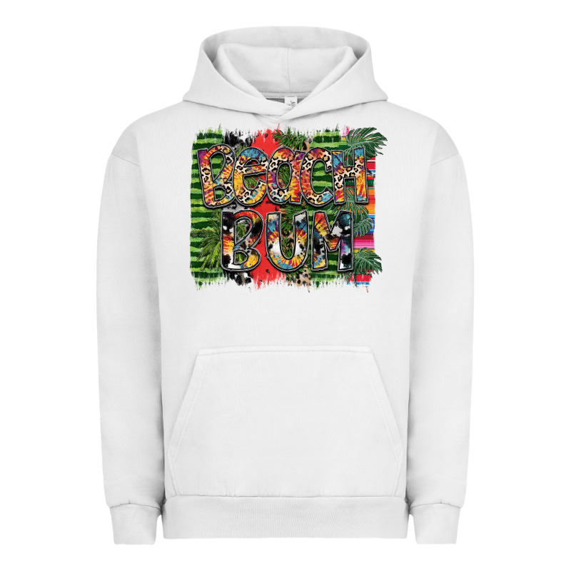 Beach Bum Urban Hoodie by SublimationCraftShop | Teevron