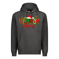 Charcoal Heather christmas mom mom claus Premium Hoodie - FaDigitalArtStudio
