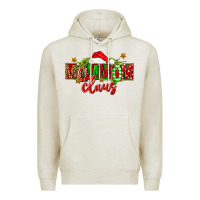 Oatmeal Heather christmas mom mom claus Premium Hoodie - FaDigitalArtStudio