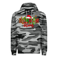 Slate Camo christmas mom mom claus Premium Hoodie - FaDigitalArtStudio
