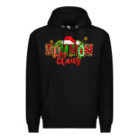 Black christmas mom mom claus Premium Hoodie - FaDigitalArtStudio