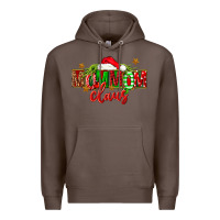 Coffee christmas mom mom claus Premium Hoodie - FaDigitalArtStudio