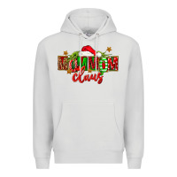 Dove Grey christmas mom mom claus Premium Hoodie - FaDigitalArtStudio