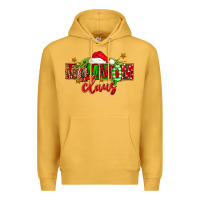 Mustard christmas mom mom claus Premium Hoodie - FaDigitalArtStudio